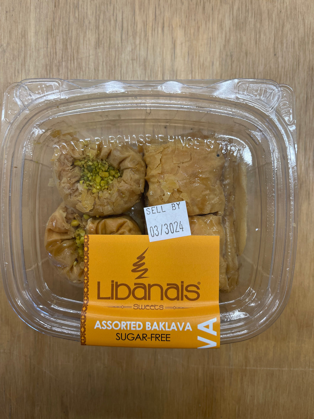 Libanais Assorted Baklava Sugar Free 12 x 80z