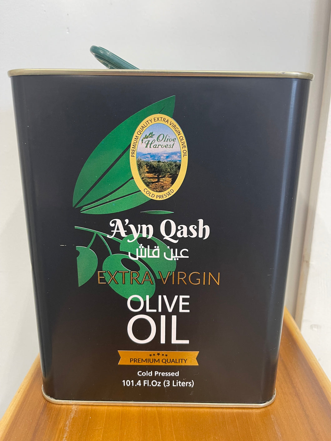 Ayn Quash EVOO, 3l tin, 4/case