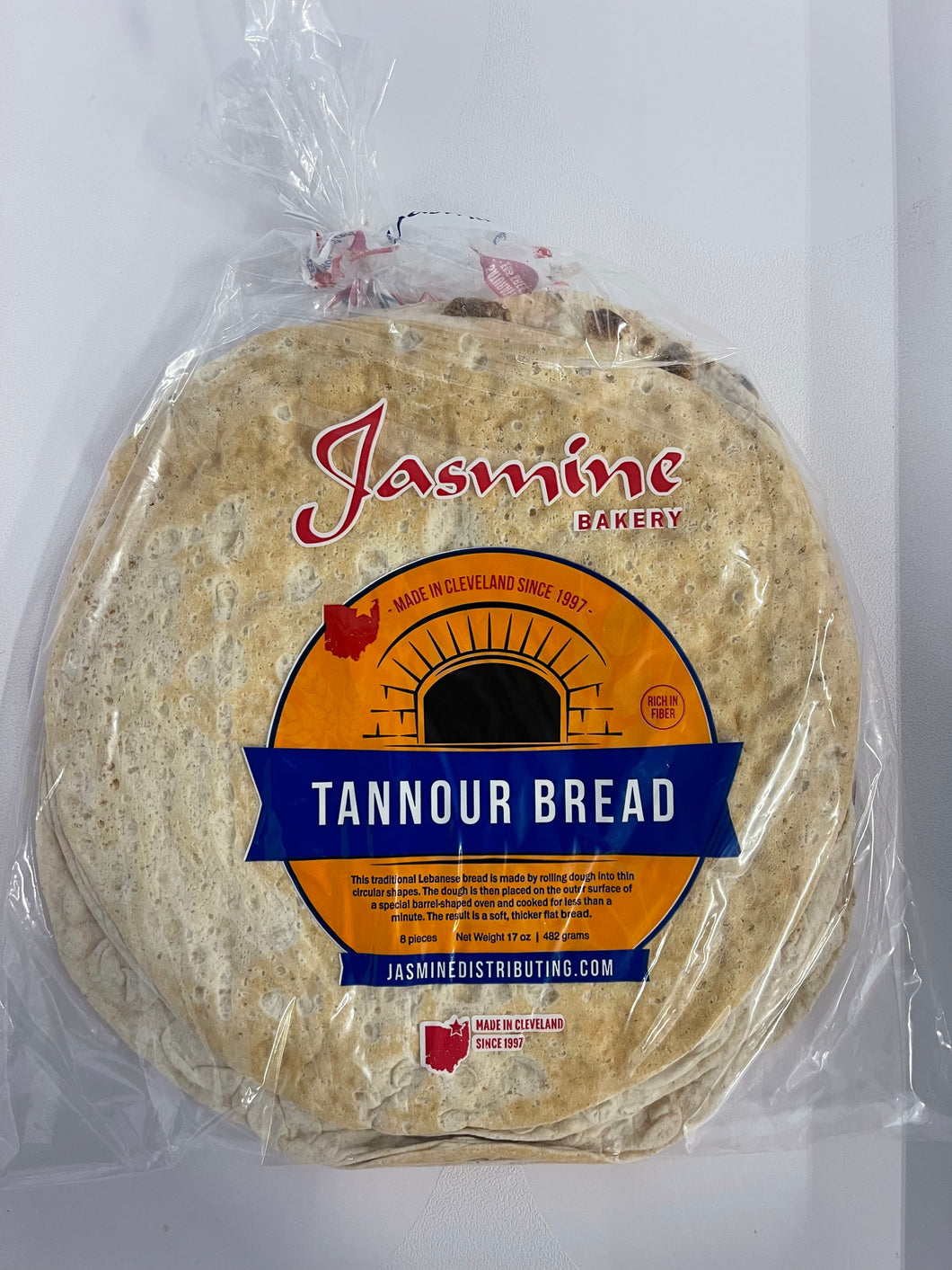 Jasmine - Tannour Bread White 8 pc