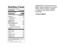 Load image into Gallery viewer, Medium Wheat 5 Count Nutritional Information
